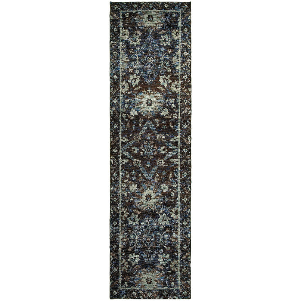 Oriental Weavers Andorra Indoor Area Rug - Luxurious Handcrafted Design With 200+ Colors For Modern Elegance Navy,Blue Polypropylene A7124a067253st