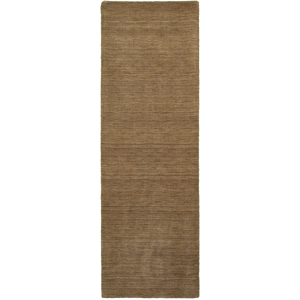Oriental Weavers Aniston Handwoven Wool Area Rug - Luxurious Heathered Hues For Subtle Sophistication In Any Room Tan Wool A27104076244st