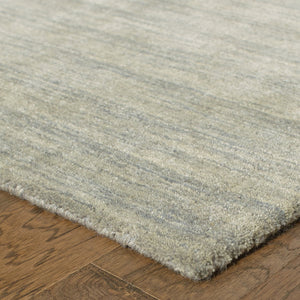 Oriental Weavers Aniston Handwoven Wool Area Rug - Luxurious Heathered Hues For Sophisticated Home Décor Grey Wool A27108076244st