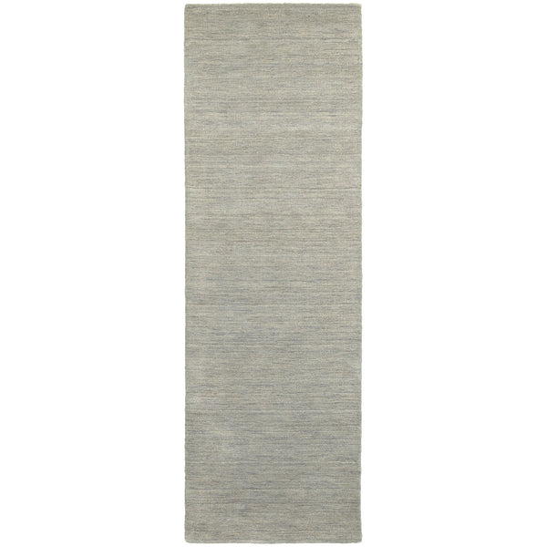 Oriental Weavers Aniston Handwoven Wool Area Rug - Luxurious Heathered Hues For Sophisticated Home Décor Grey Wool A27108076244st