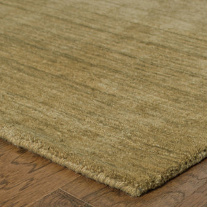 Oriental Weavers Aniston Handwoven Wool Indoor Area Rug - Luxurious, Heathered Design For Elegant Home Décor Gold Wool A27110076244st