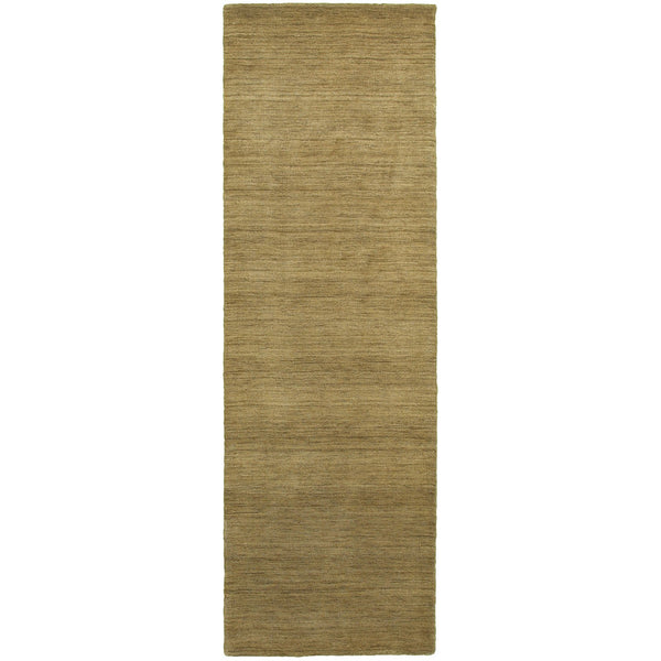 Oriental Weavers Aniston Handwoven Wool Indoor Area Rug - Luxurious, Heathered Design For Elegant Home Décor Gold Wool A27110076244st