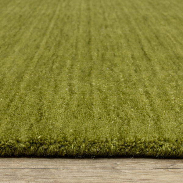 Oriental Weavers Aniston Ii Hand-tufted Wool Area Rug In Fashion-forward Neutral Hues For Sophisticated Style Olive,Green Wool A27116304396st