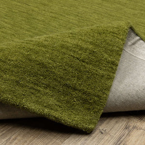 Oriental Weavers Aniston Ii Hand-tufted Wool Area Rug In Fashion-forward Neutral Hues For Sophisticated Style Olive,Green Wool A27116304396st