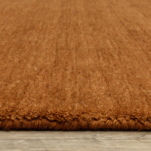 Oriental Weavers Aniston Hand-tufted Wool Area Rug - Luxurious Heathered Hues For Subtle Sophistication In Design Rust Wool A27118304396st