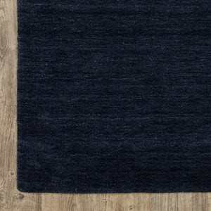 Oriental Weavers Aniston Luxurious Hand-tufted Wool Indoor Area Rug In Fashion-forward Neutral Hues For Elegance Navy,Blue Wool A27119243304st