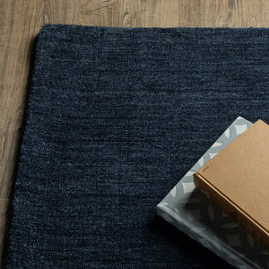 Oriental Weavers Aniston Luxurious Hand-tufted Wool Indoor Area Rug In Fashion-forward Neutral Hues For Elegance Navy,Blue Wool A27119243304st