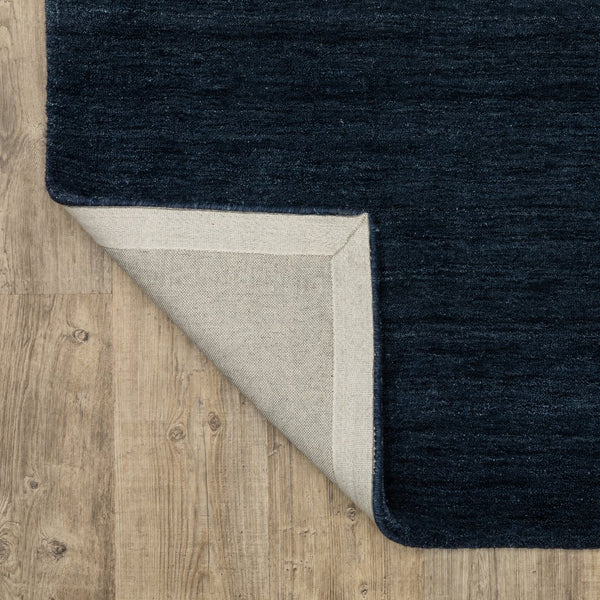 Oriental Weavers Aniston Luxurious Hand-tufted Wool Indoor Area Rug In Fashion-forward Neutral Hues For Elegance Navy,Blue Wool A27119243304st