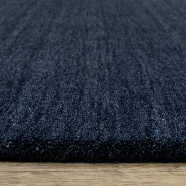 Oriental Weavers Aniston Luxurious Hand-tufted Wool Indoor Area Rug In Fashion-forward Neutral Hues For Elegance Navy,Blue Wool A27119243304st