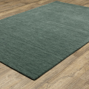 Oriental Weavers Aniston Luxurious Hand-tufted Indoor Area Rug In Elegant Heathered Hues For Sophisticated Spaces Teal,Blue Wool A27121243304st