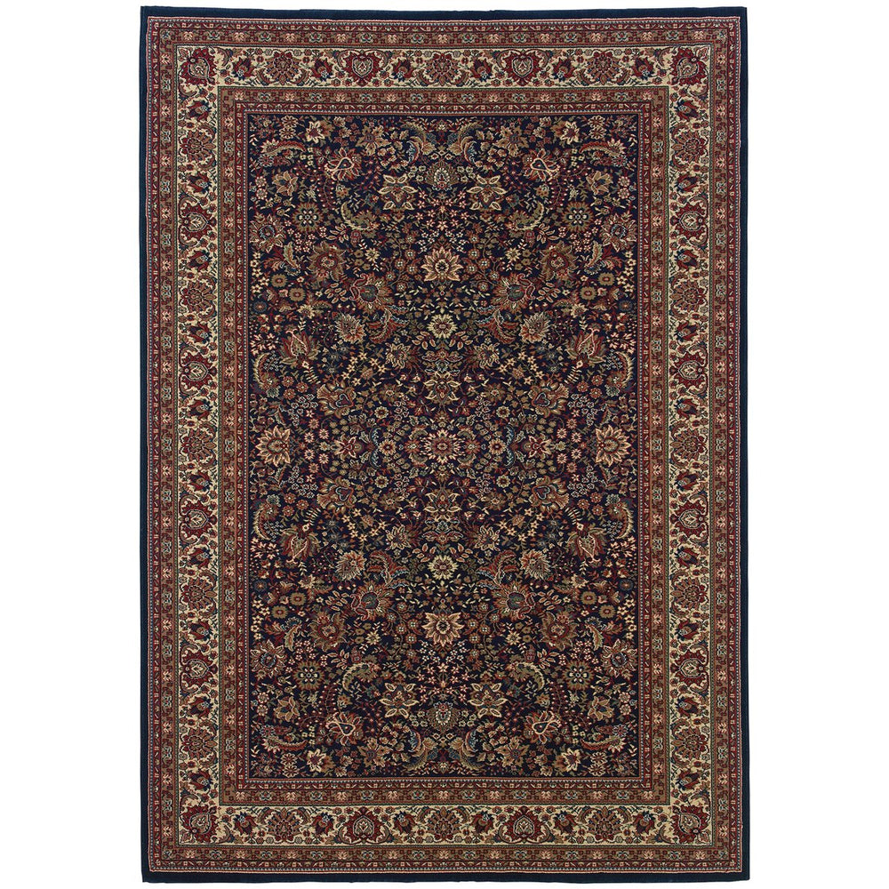 Oriental Weavers Ariana Indoor Area Rug - Exquisite Traditional Handcrafted Design With Vibrant Oriental Patterns Blue,Red Polypropylene A113b2120180st