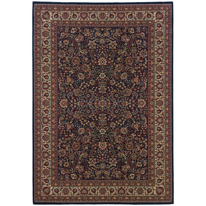 Oriental Weavers Ariana Indoor Area Rug - Exquisite Traditional Handcrafted Design With Vibrant Oriental Patterns Blue,Red Polypropylene A113b2120180st