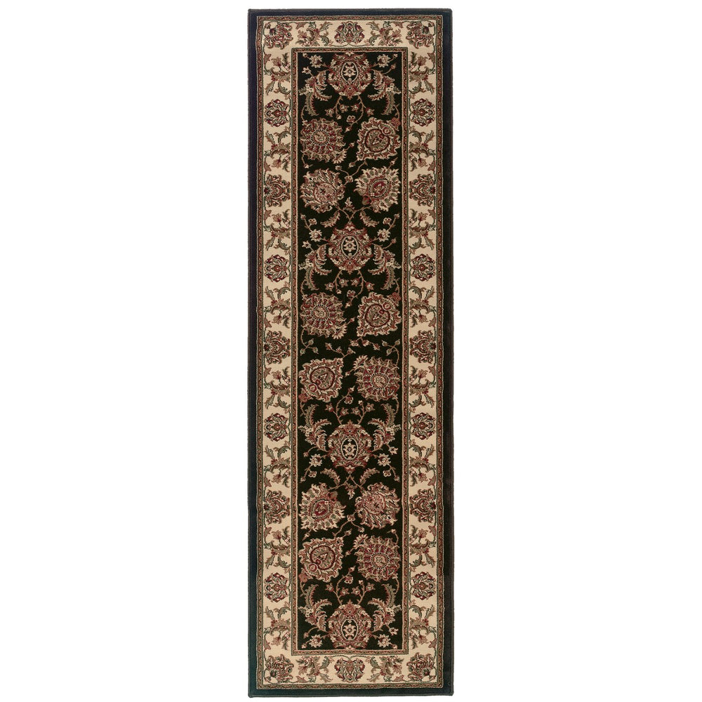 Oriental Weavers Ariana Indoor Area Rug – Elegant Traditional Design With Oriental Patterns For Timeless Style Brown,Ivory Polypropylene A117d3068235st