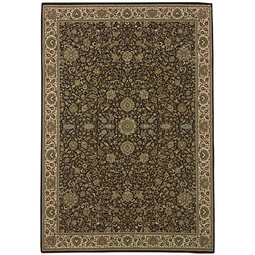 Oriental Weavers Ariana Indoor Area Rug - Timeless Traditional Elegance With Oriental Patterns For Any Space Brown,Ivory Polypropylene A172d2060090st