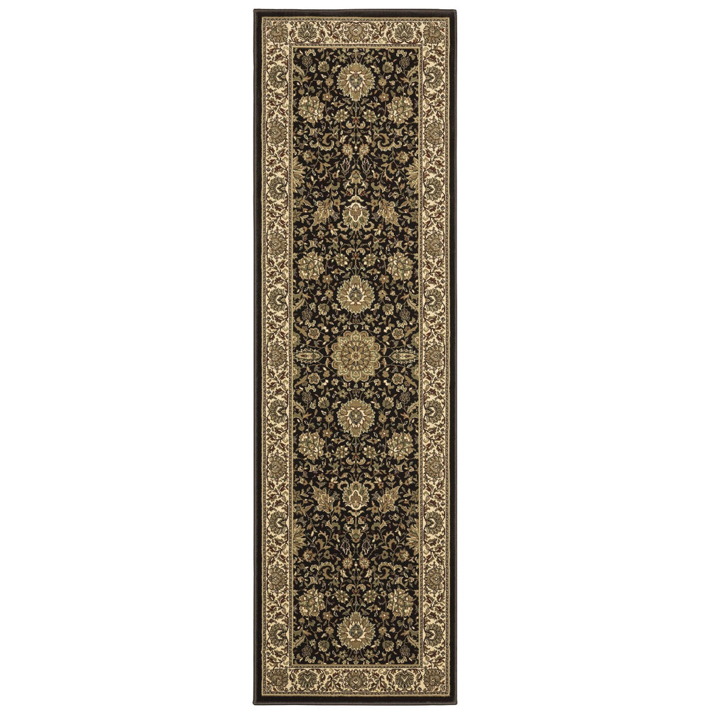 Oriental Weavers Ariana Indoor Area Rug - Timeless Traditional Elegance With Oriental Patterns For Any Space Brown,Ivory Polypropylene A172d2060090st