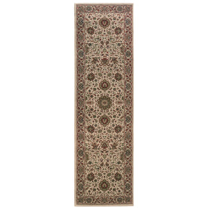 Oriental Weavers Ariana Indoor Area Rug - Exquisite Traditional Design With Oriental Patterns For Timeless Elegance Ivory,Green Polypropylene A172w3080285st