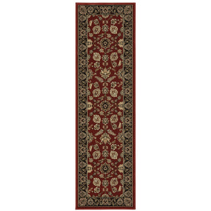 Oriental Weavers Ariana Indoor Area Rug - Exquisite Handmade Design With Traditional Patterns And Modern Colors Red,Black Polypropylene A271c3068235st