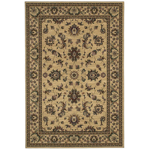 Oriental Weavers Ariana Indoor Area Rug - Elegant Traditional Design With Stunning Oriental Patterns For Any Space Ivory,Green Polypropylene A311i3120180st