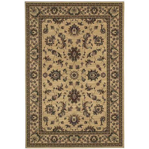 Oriental Weavers Ariana Indoor Area Rug - Elegant Traditional Design With Stunning Oriental Patterns For Any Space Ivory,Green Polypropylene A311i3120180st