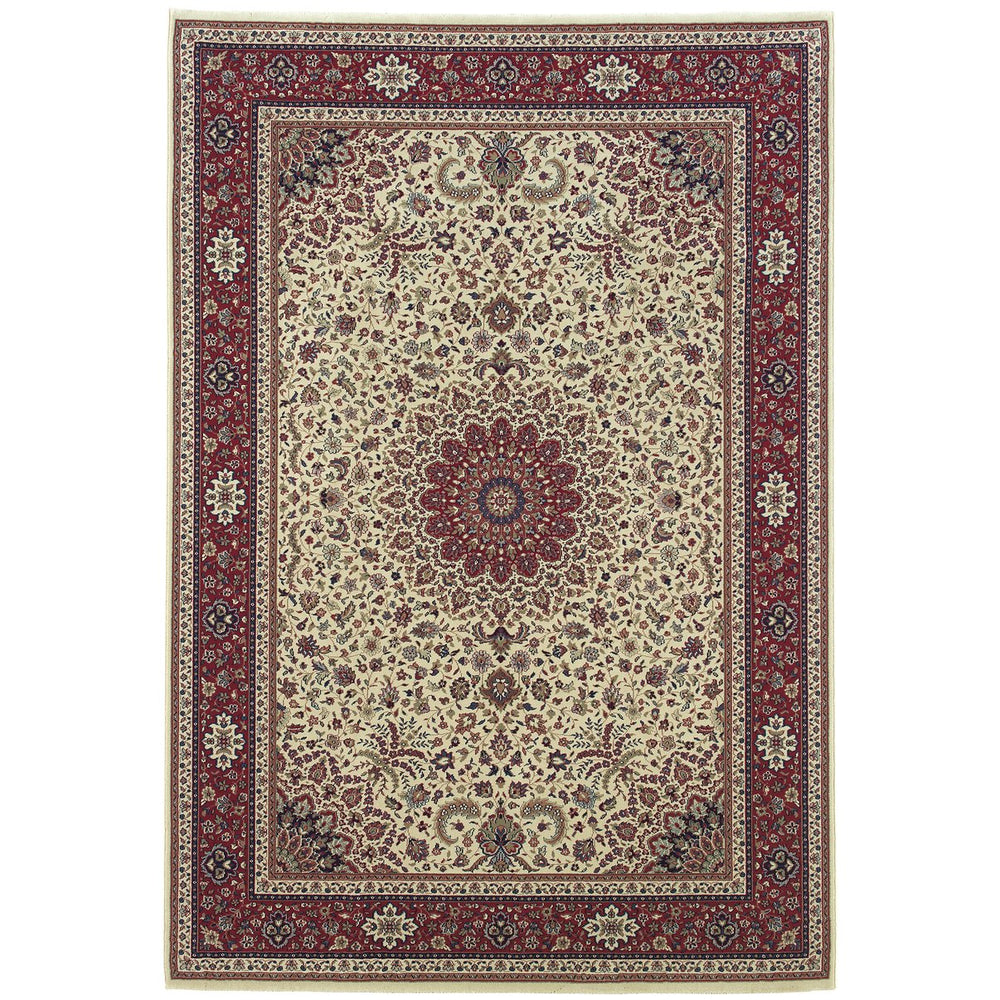 Oriental Weavers Ariana Indoor Area Rug - Beautiful Traditional Oriental Design With Exceptional Craftsmanship And Style Ivory,Red Polypropylene A095j3080285st
