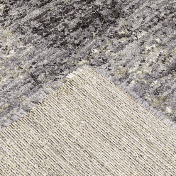 Oriental Weavers Aspen Super Soft Indoor Area Rug - Stunning Shades Of Blue & Gray In Modern Abstract Design Grey,Ivory Polyester Aspen2060w117165st