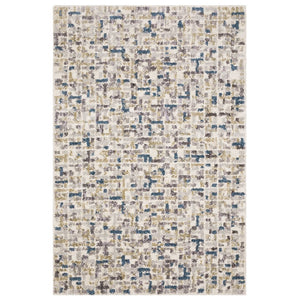 Oriental Weavers Aspen Ivory/Blue Indoor Area Rug - Luxurious Soft Microfiber For A Cozy Modern Living Space Ivory,Blue Polyester A3514a200290st