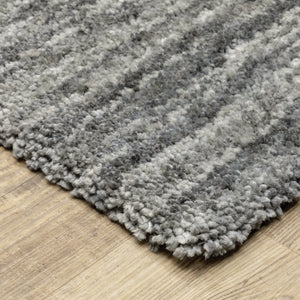 Oriental Weavers Aspen Soft Microfiber Polyester Shag Area Rug In Beautiful Blue And Gray Abstract Design For Modern Homes Grey Polyester A829e9068230st