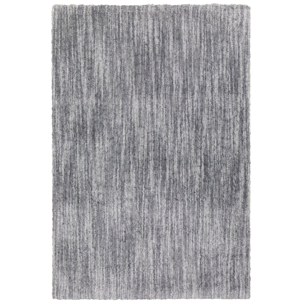 Oriental Weavers Aspen Soft Microfiber Polyester Shag Area Rug In Beautiful Blue And Gray Abstract Design For Modern Homes Grey Polyester A829e9117165st
