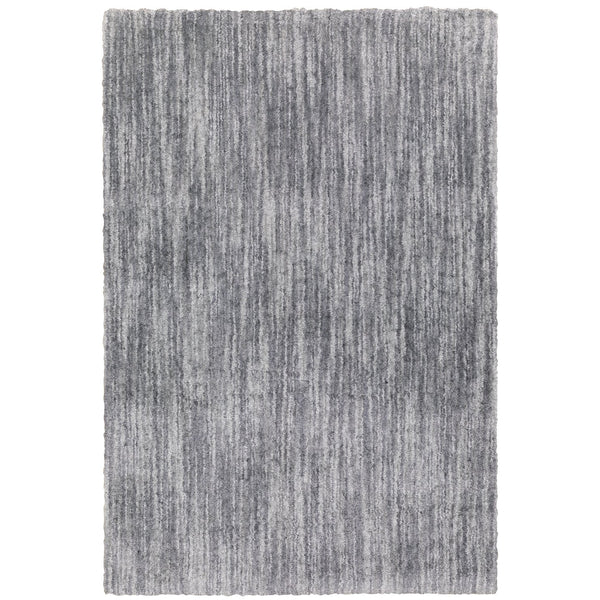 Oriental Weavers Aspen Soft Microfiber Polyester Shag Area Rug In Beautiful Blue And Gray Abstract Design For Modern Homes Grey Polyester A829e9117165st
