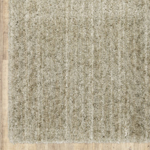 Oriental Weavers Aspen Super Soft Microfiber Polyester Indoor Area Rug - Luxurious Blue And Gray Abstract Design Stone Polyester A829j9117165st