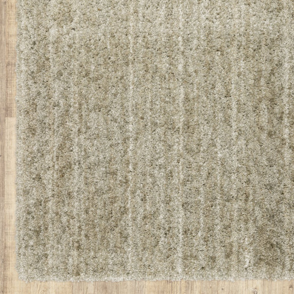 Oriental Weavers Aspen Super Soft Microfiber Polyester Indoor Area Rug - Luxurious Blue And Gray Abstract Design Stone Polyester A829j9117165st