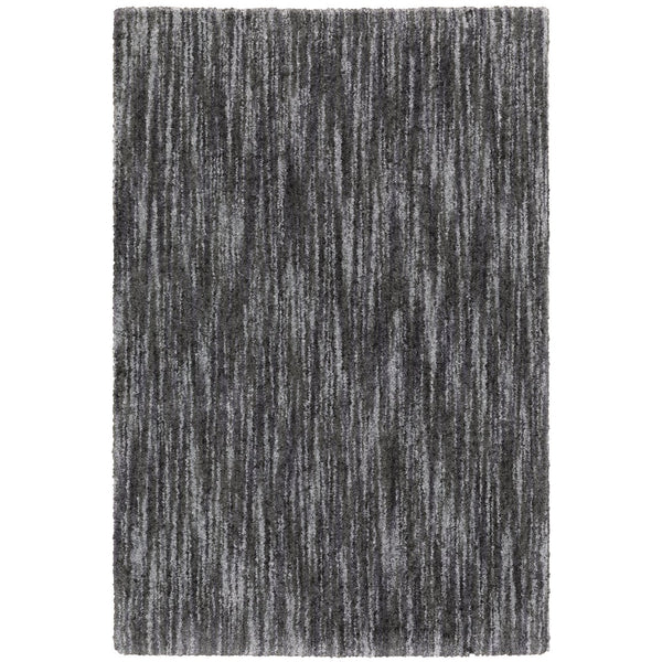 Oriental Weavers Aspen Indoor Area Rug - Soft Microfiber Polyester In Elegant Shades Of Blue And Gray For Modern Spaces Charcoal Polyester A829k9117165st