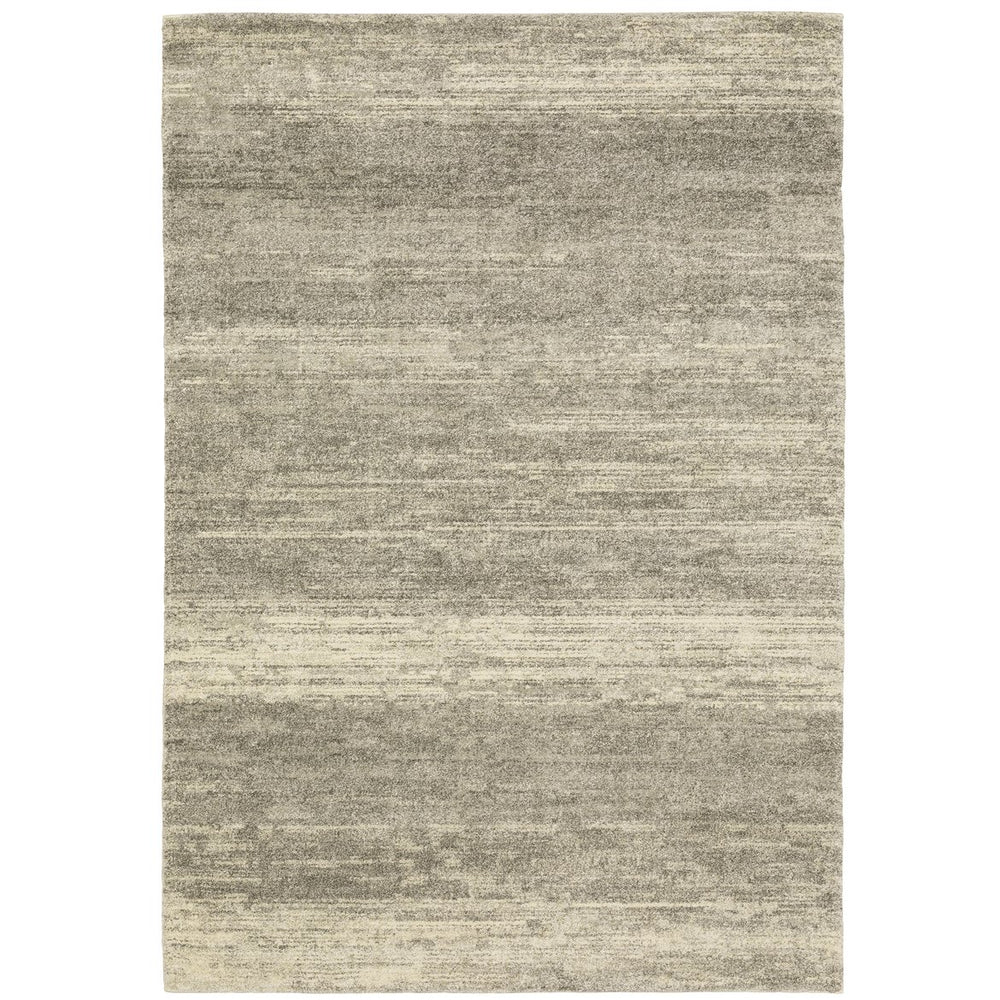 Oriental Weavers Astor Indoor Area Rug - Super-soft Textured Polypropylene With Organic Abstracts For Home Elegance Grey,Beige Polypropylene A5572e116165st