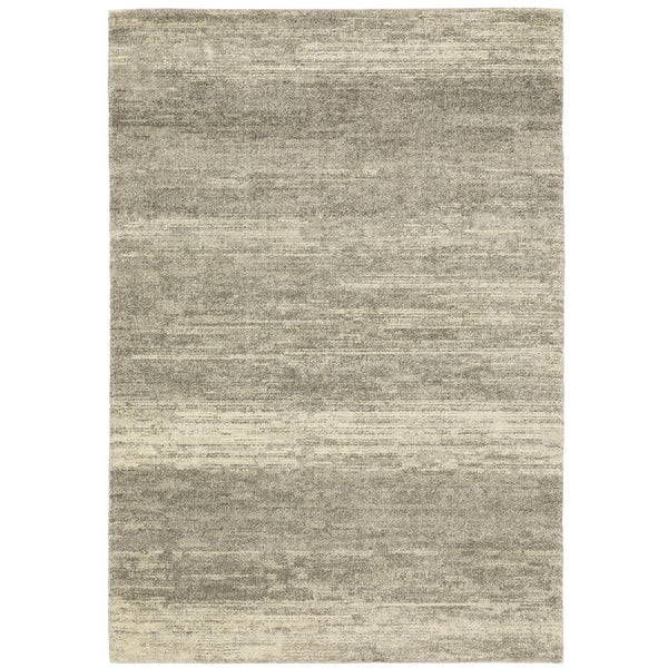 Oriental Weavers Astor Indoor Area Rug - Super-soft Textured Polypropylene With Organic Abstracts For Home Elegance Grey,Beige Polypropylene A5572e116165st
