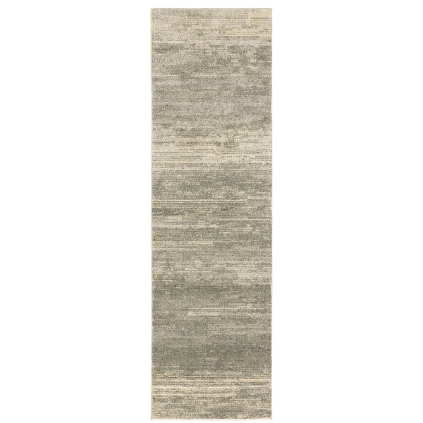 Oriental Weavers Astor Indoor Area Rug - Super-soft Textured Polypropylene With Organic Abstracts For Home Elegance Grey,Beige Polypropylene A5572e068230st
