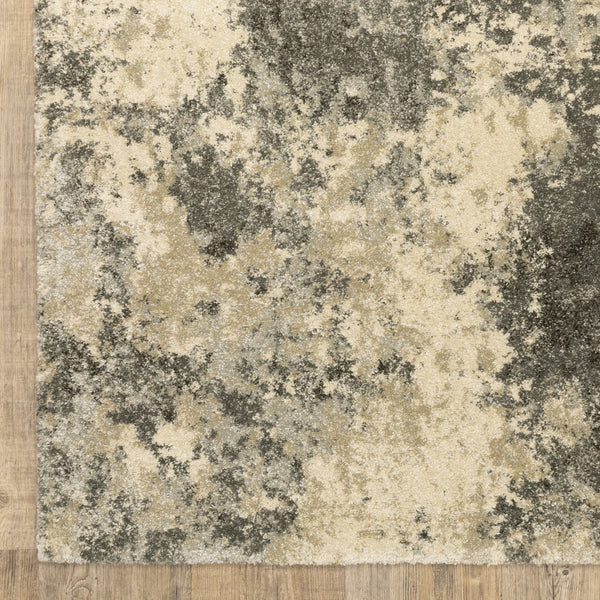 Oriental Weavers Astor Indoor Area Rug - Soft Textured Polypropylene With Earthy Tones For Elegant Home Decor Grey,Beige Polypropylene A7150d116165st