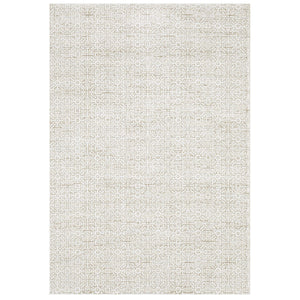 Oriental Weavers Atlas Geometric Maze Nylon Area Rug Ivory Beige Tonal Weave for Living Room and Bedroom 1'10" x 3'2" A3721G058100ST