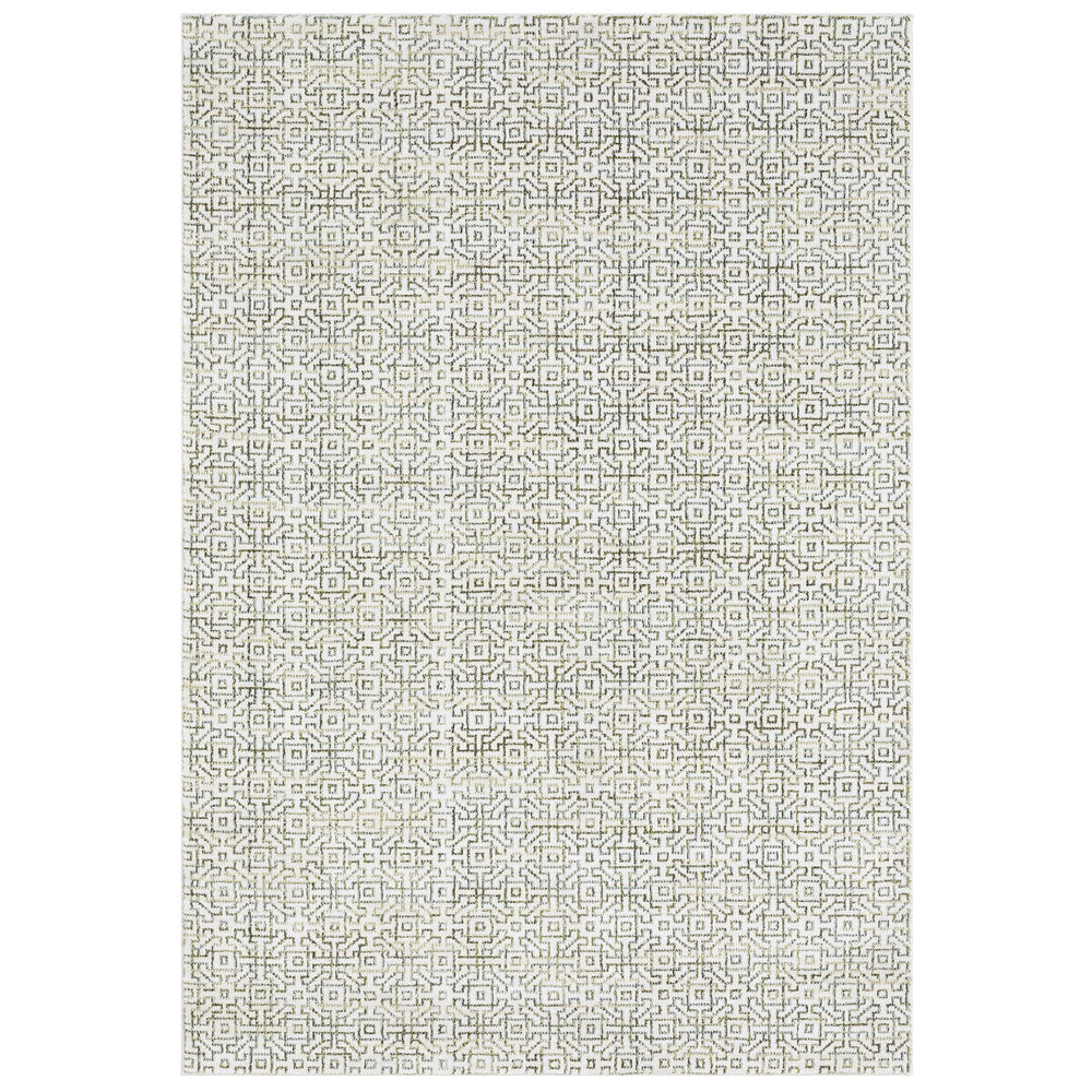 Oriental Weavers Atlas Botanical Geometric Runner Rug Durable Nylon Blend for Home and High Traffic Areas 2'3" x 8' A3721K067253ST