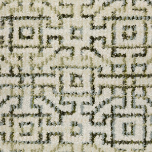 Oriental Weavers Atlas Botanical Geometric Runner Rug Durable Nylon Blend for Home and High Traffic Areas 2'3" x 8' A3721K067253ST
