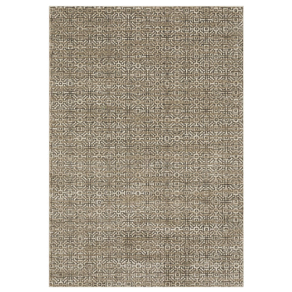 Oriental Weavers Atlas Geometric Maze Indoor Area Rug Nylon Blend Woven for Living Room Decor Accent 6'7" x 9'6" A3721S200300ST