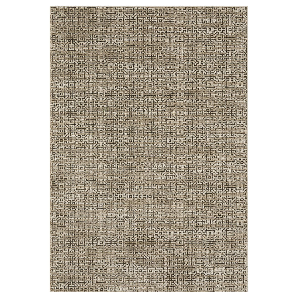 Oriental Weavers Atlas Geometric Runner Rug Nylon Blend Weave for Coastal and Transitional Living Spaces 2'3" x 8' A3721S067253ST