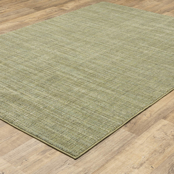 Oriental Weavers Atlas Tonal Striped Indoor Area Rug Nylon Blend Lustrous Matte Weave for Living Spaces 10' x 13'2" A3723R305400ST