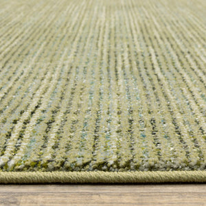 Oriental Weavers Atlas Tonal Striped Indoor Area Rug Nylon Blend Lustrous Matte Weave for Living Spaces 10' x 13'2" A3723R305400ST
