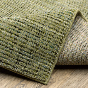 Oriental Weavers Atlas Tonal Striped Indoor Area Rug Nylon Blend Lustrous Matte Weave for Living Spaces 10' x 13'2" A3723R305400ST