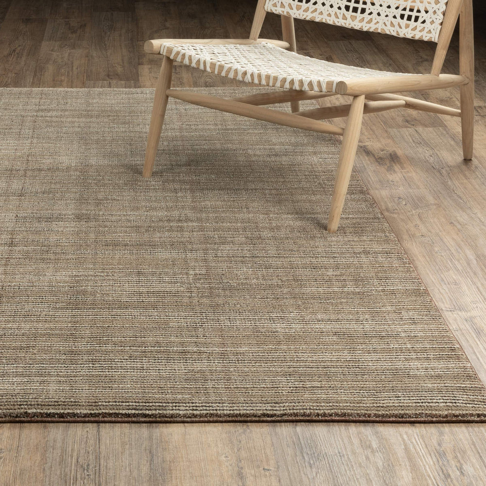 Oriental Weavers Atlas Tonal Stria Indoor Rug Nylon Polypropylene Blend Lustrous Weave for Modern Living Rooms 1'10" x 3'2" A3723T058100ST