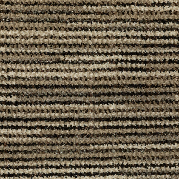 Oriental Weavers Atlas Tonal Stria Runner Rug Nylon Polypropylene Blend for High Traffic Interiors 2'3" x 8' A3723T067253ST