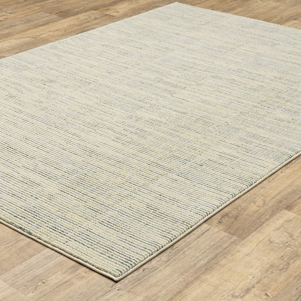 Oriental Weavers Atlas Coastal Stripe Indoor Area Rug Nylon Blend Soft Tonal Luster for Living Rooms 8'6" x 11'7" A3723U260370ST