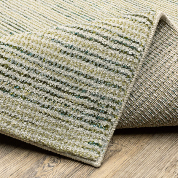 Oriental Weavers Atlas Coastal Runner Rug Nylon Blend Woven for Modern Living Room and Hallway Decor 2'6" x 12' A3723U076365ST