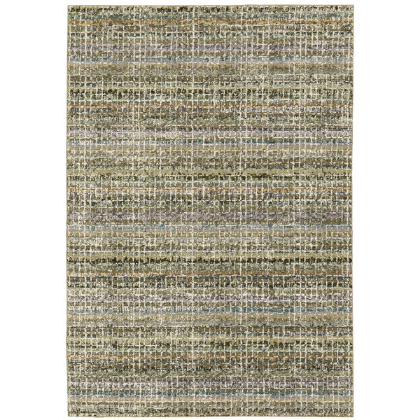 Oriental Weavers Atlas Indoor Area Rug - Luxurious Textured Design For Cozy Ambience And Stylish Home Décor Green,Multi Nylon A747a0100170st