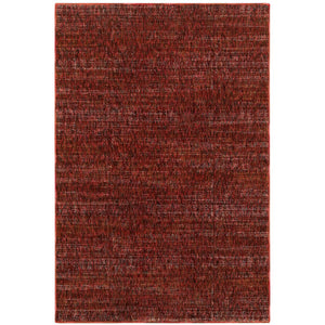 Oriental Weavers Atlas Indoor Area Rug - Luxurious Tonal Design With Lustrous Textures For Cozy Home Ambience Red,Rust Nylon A8033k100170st